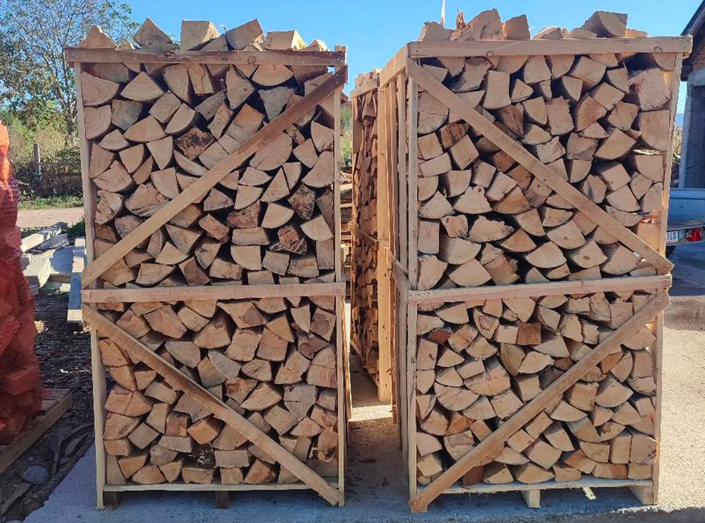 Birke – LKW-Ladung Brennholz 50cm