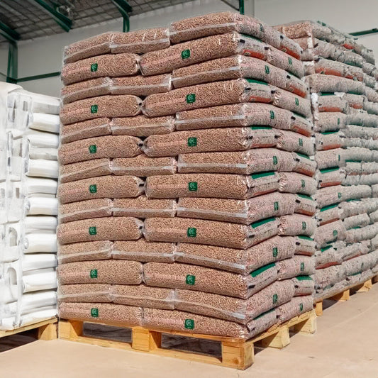 Natural Energie Holzpellets – Palette mit 70 Säcken à 15 kg